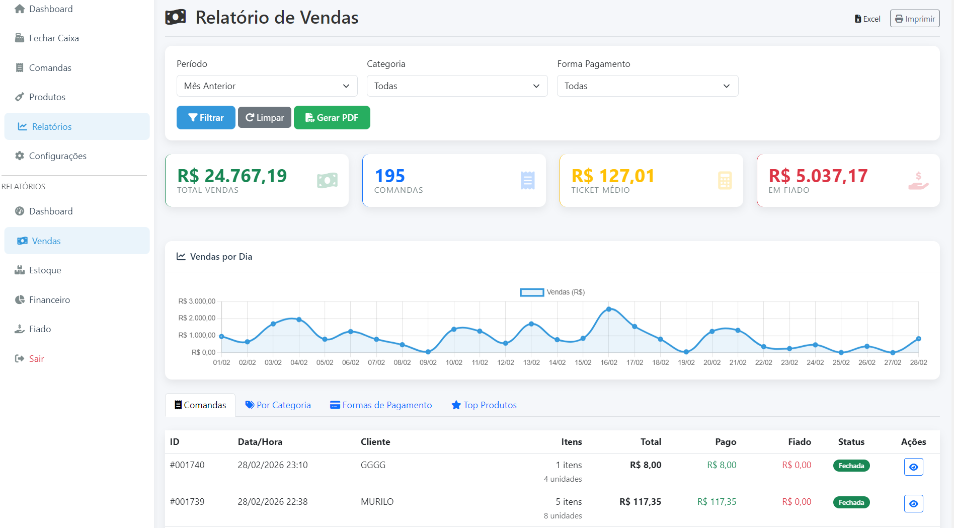 Interface MCPHub - tela 1